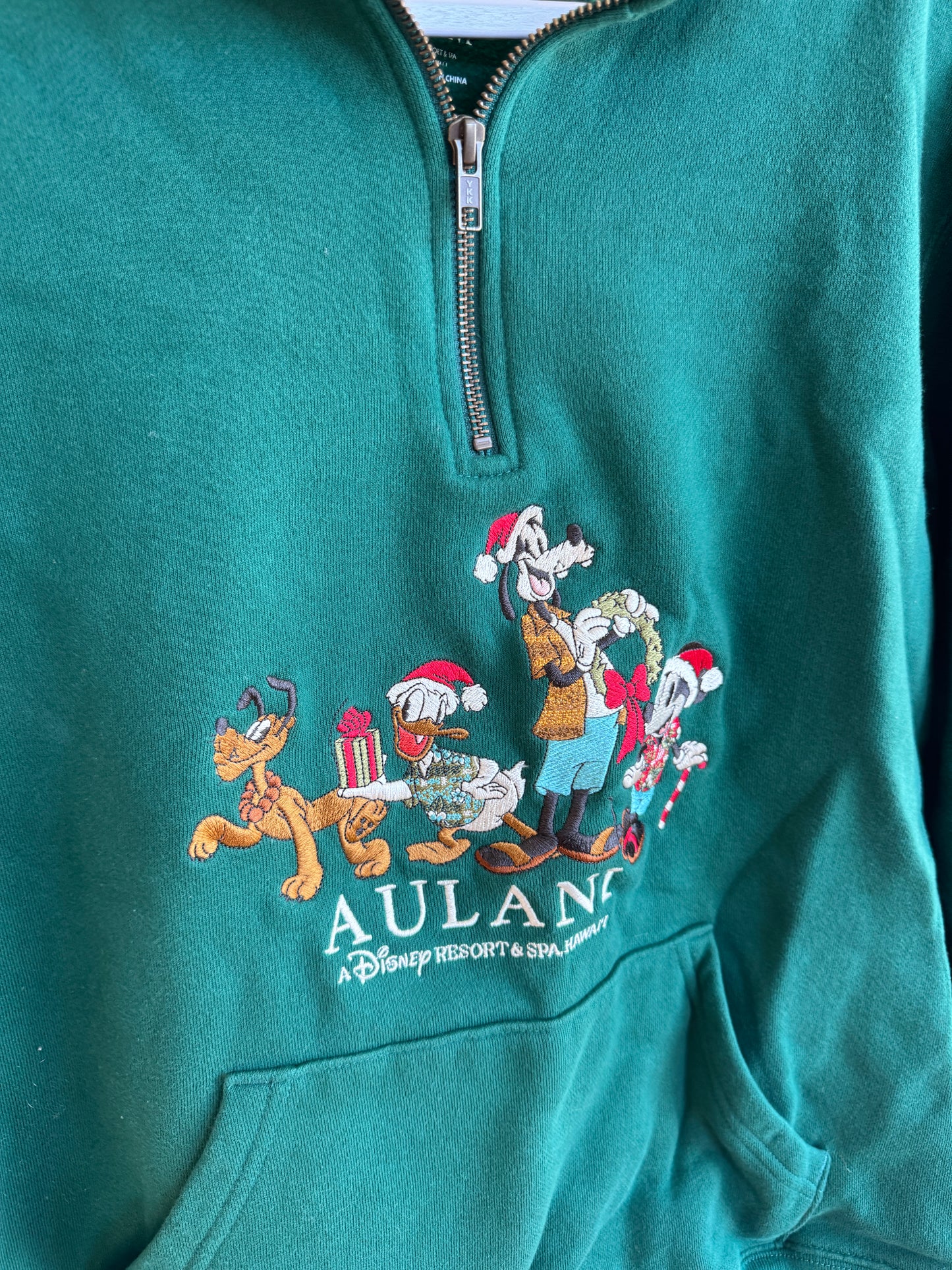 Embroidered Aulani 1/4 Zip | XL