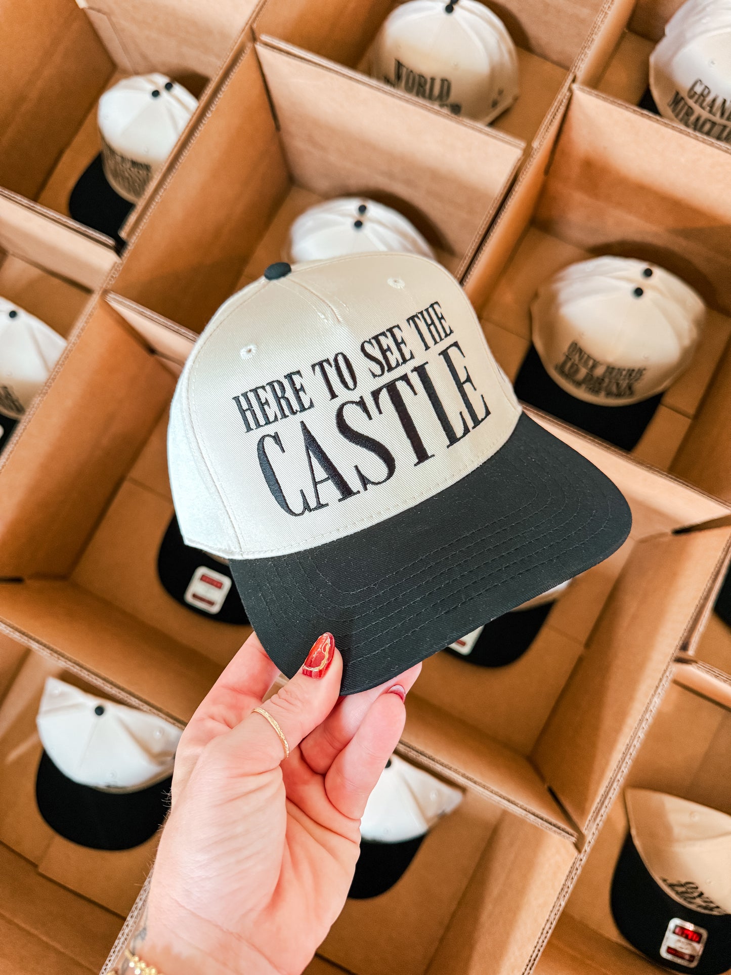 Here To See The Castle Hat