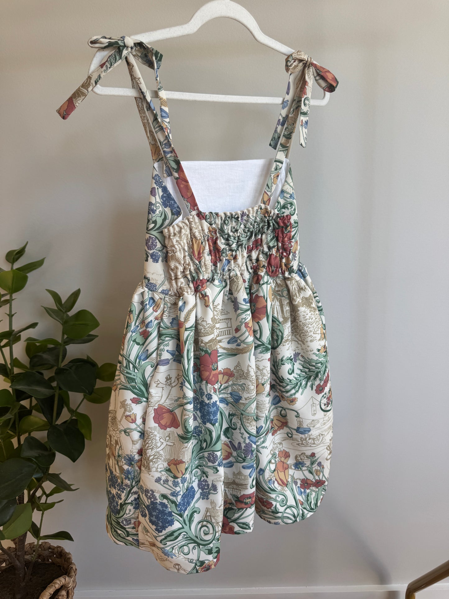 *Vintage/One of a kind* DLR Custom Bedsheet Dress | S/M | Shop Remember When