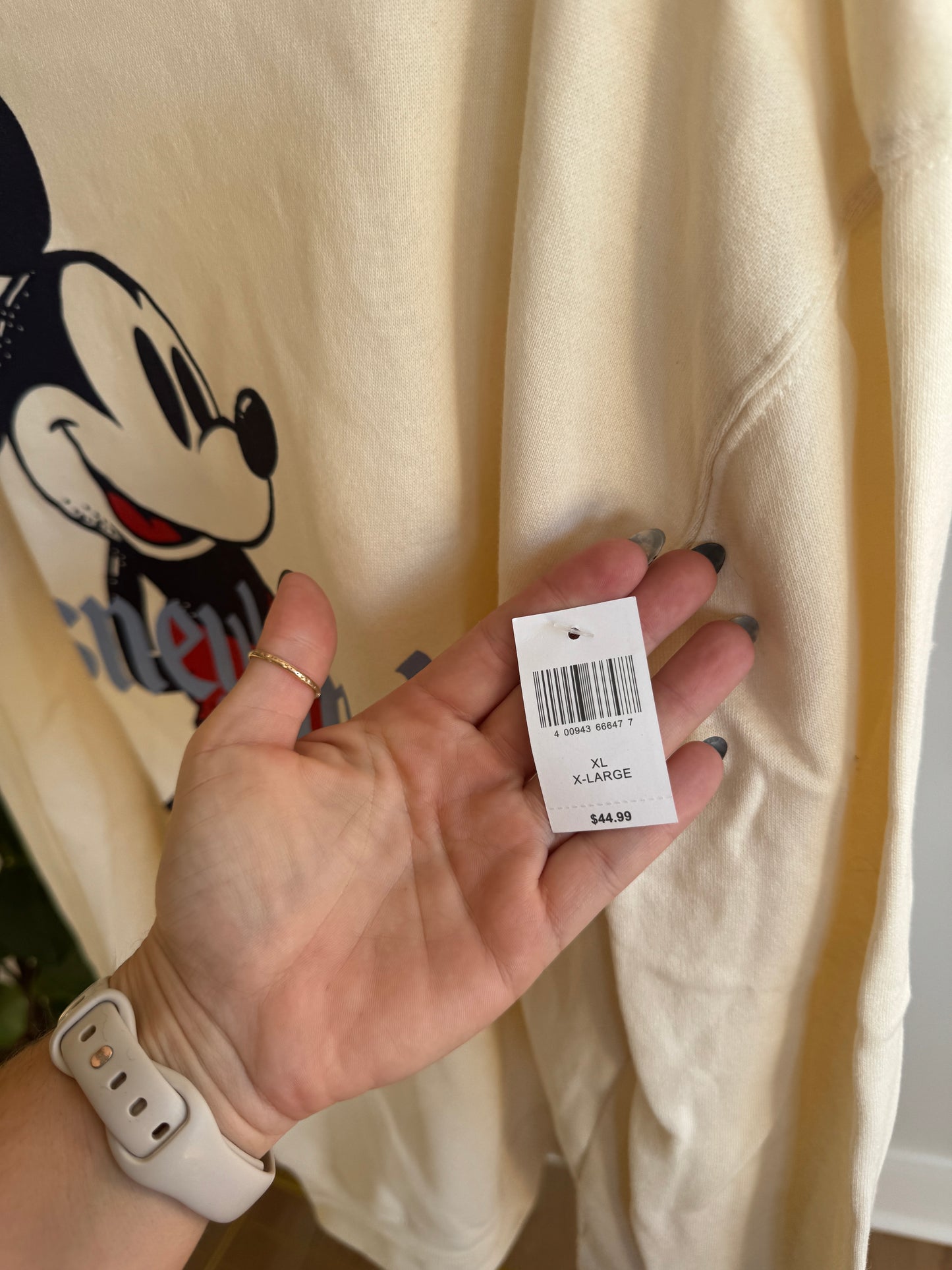Cream DLR Crew Sweatshirt | XL | BNWT