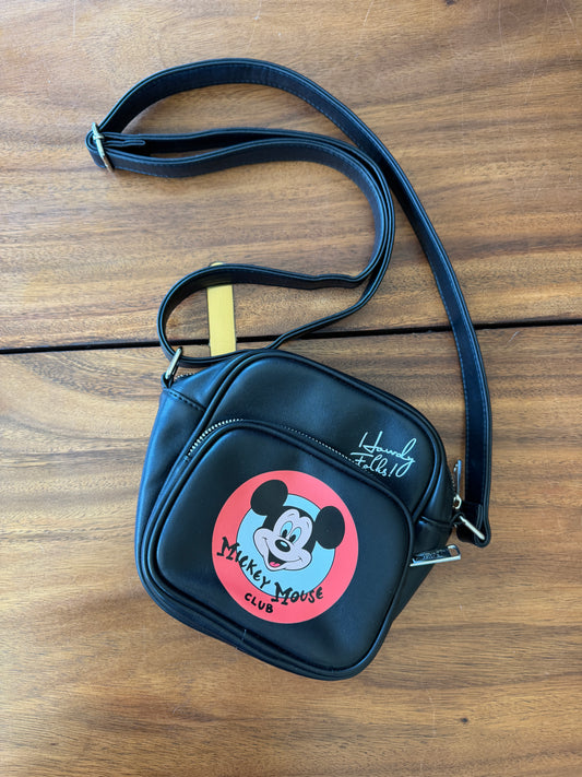 Black Mouseketeer Crossbody Cakeworthy
