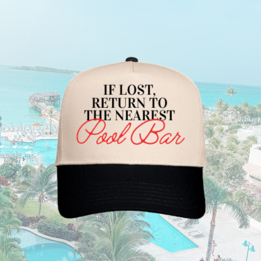 Pool Bar Hat