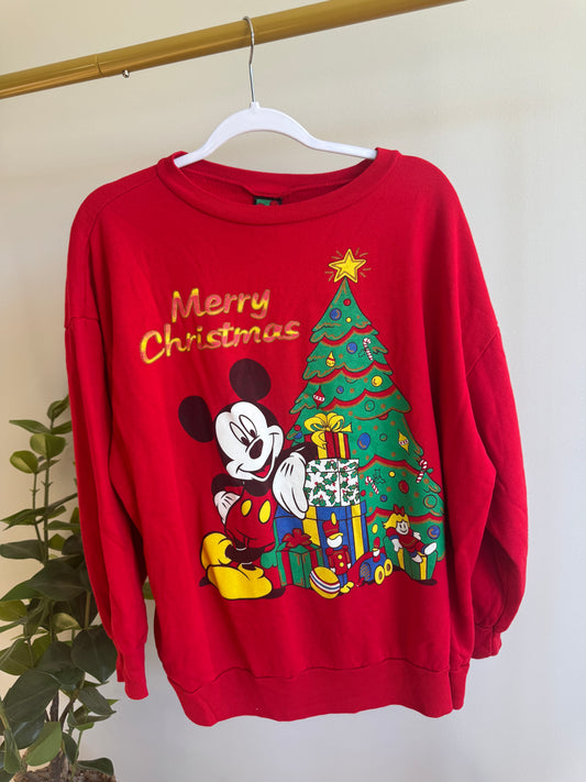 *Vintage* Merry Christmas Crew | 2X (fits like XL)