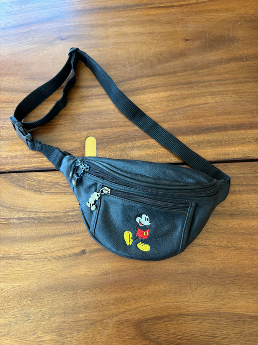 *Vintage* Black Belt Bag