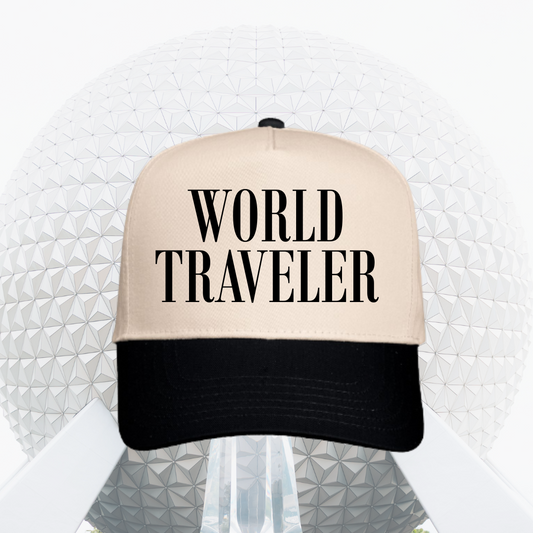 World Traveler Hat - Ready to Ship!